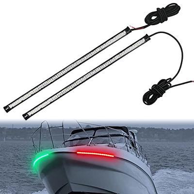 Obcursco Pontoon LED Light Strip, Waterproof Marine LED Light