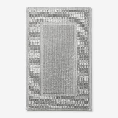 The Company Store Legends White 50 in. x 30 in. Cotton Bath Rug