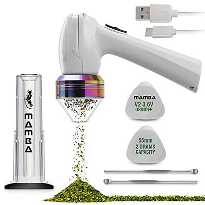 Mamba V2-55 Electric Herb Grinder, USB Rechargeable Automatic
