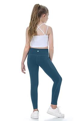 Girls Athletic Leggings with Pockets