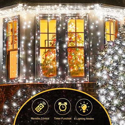 QZYL 410 FT Christmas Lights Outdoor, 1000 LED Christmas String Lights with  Remote, Cold White Christmas Lights, Waterproof Fairy Lights with 8 Modes  for Party Yard Garden Patio Holiday Decorations - Yahoo Shopping