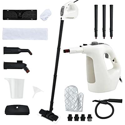 Dropship Handheld Steam Cleaner For Home Use, Steamer For Cleaning With  Lock Button And 7 Accessory Kit Handheld Pressurized Steamer For Sofa,  Bathroom, Car, Floor, Kitchen, Portable Natural Steam Cleaner to Sell