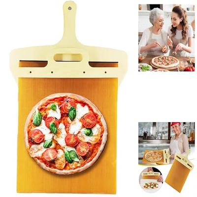 TJDQUOLI Sliding Pizza Peel - Pala Pizza Scorrevole, Sliding Pizza Shovel,  Pizza Transfer Slider, Pizza Peel Slider, Magic Pizza Peel, Effesto Pizza  Peel (1PCS) - Yahoo Shopping