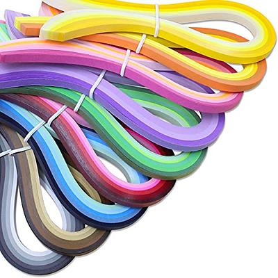 Zorfeter 9 Sets Multi-Color Quilling Paper Strips Kits 900 Strips 42  Colors, 7mm Width, 15 Length - Yahoo Shopping