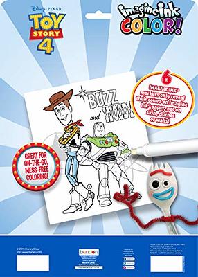 Toy Story 4 Imagine Ink Coloring Book with Mess-Free Magic Ink Markers -  Bendon