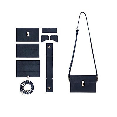 POPSEWING Leather Crossbody DIY Bag Kit, Designer Handbags for Women, DIY  Bag Kit for Girls, Shoulder Bag Leather Working Kit with Sewing Kit for