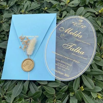 XOXOKristen Personalized Greenery Wedding Invitations with