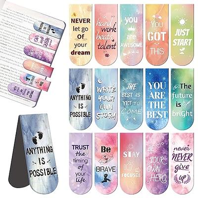 Buy 10 Pieces Magnetic Bookmarks Magnet Page Markers Assorted Book