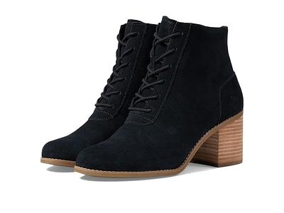 Women's Black Suede Goldie Boots, Size 6.5 | Toms Official Site - Shoes, Accessories, & Apparel