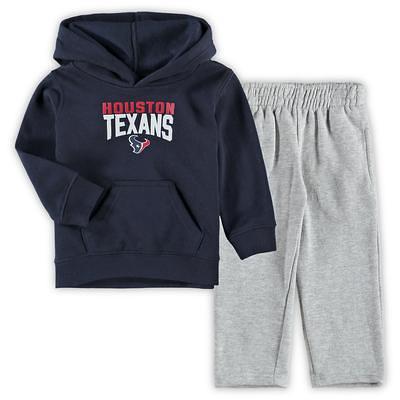 Toddler New England Patriots Heather Gray/Navy Playmaker Hoodie and Pants  Set