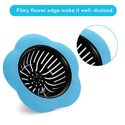 6 Pack Sink Strainer for Kitchen Sink Drain Silicone Sink Stopper Garbage  Disposal Drain Stopper 4.5'' Diameter - Yahoo Shopping