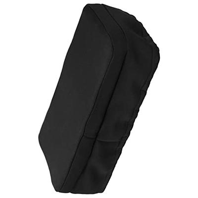 ISSYAUTO Knee Scooter Memory Foam - 3 Inch Thick Memory Foam Knee Pad and  Cover - Scooter Seat Cushion Fits Most Knee Walker Models,Black