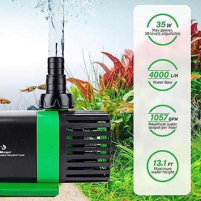 fishkeeper 1057GPH Submersible Pump (4000L/H, 35W, 13.1FT) - 24V