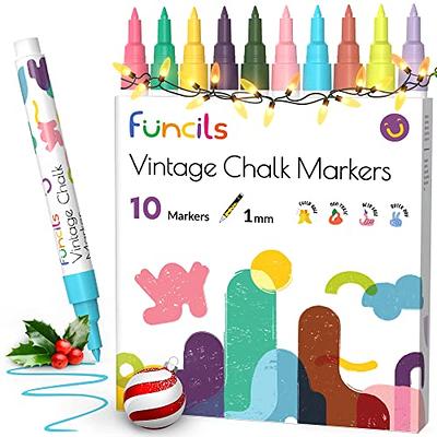 Chalkola Chalk Markers - Pack of 40 (Neon, Pastel & Metallic) Liquid Chalk  Pens - For Chalkboard, Blackboard, Window, Labels, Bistro, Glass, Car