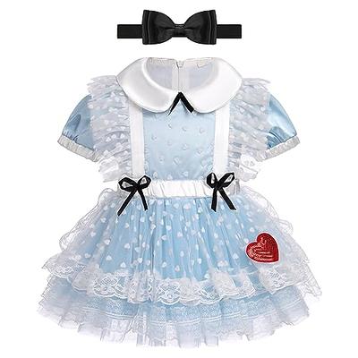 IBTOM CASTLE Kids Baby Girl Polka Dots Princess Costume Birthday