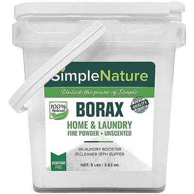 SimpleNature All Natural Borax Powder - 8 lbs - Multipurpose