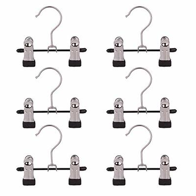 150 Pcs Triangles Clothes Hanger Connector Hooks Hanger Stacker Plastic  Mini Space Saving Heavy Duty Hanger Extender Clips for Organizer Closet  Clothes Velvet (Black) - Yahoo Shopping