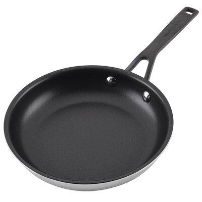 Kitchenaid 3-ply Base Stainless Steel 12 Nonstick Frying Pan : Target