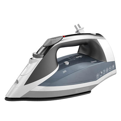 BLACK+DECKER Light N Easy Compact Steam Iron IR1020S - The Home Depot