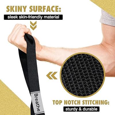 Yoga Stretch Strap,multi Loops Adjustable Exercise Band For Stretching