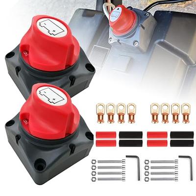 2Pcs Battery Disconnect Switch Key, Mini Red Keys for Battery Disconnect  Isolator Power RV Battery Disconnect Key Battery Kill Switch Keys for  Marine Car Truck Boat RV ATV - Yahoo Shopping