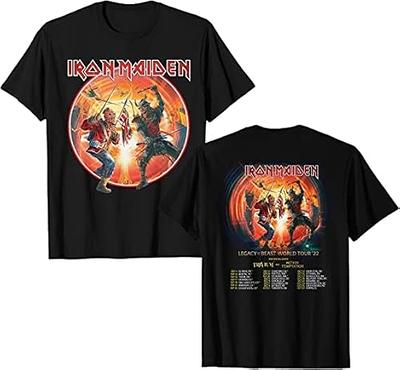 Iron Maiden 2022 Legacy of the Beast World concert tourt shirt /tshirtcountryusa