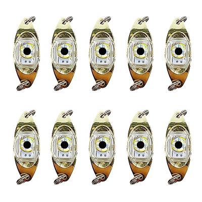 10 Pack Fishing Lures Fishing Spoons Underwater Flashing Strobe LED Fishing  Lights Waterproof Diamond Lights Trolling Lures Halibut Rig Deep Drop  Fishing Light - Yahoo Shopping