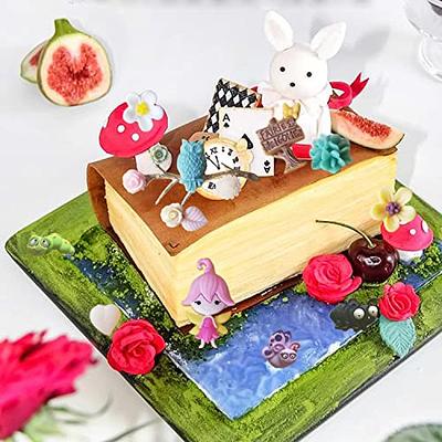  Mujiang 3D Mushroom Fondant Silicone Molds For Cake