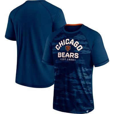 Men's Fanatics Branded Navy/Heathered Gray Chicago Bears T-Shirt