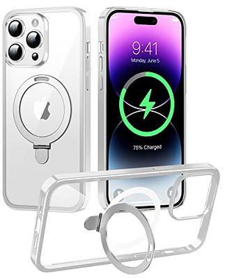 For Apple iPhone 14 Pro Max 14 13 12 11 MagSafe Magnetic Slim Plating Clear  Case