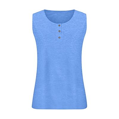  Plus Size Shirts for Women Summer Casual Button Tops