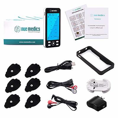 NueMedics Tens Unit Muscle Stimulator Rechargeable EMS Device