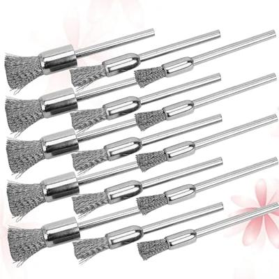 15 Pack Wire Brush Kit With 1/4 Inch Hex Shank, Wire Cup Brush For Drill,  Mold Wire Brush For Drill Bit - AliExpress