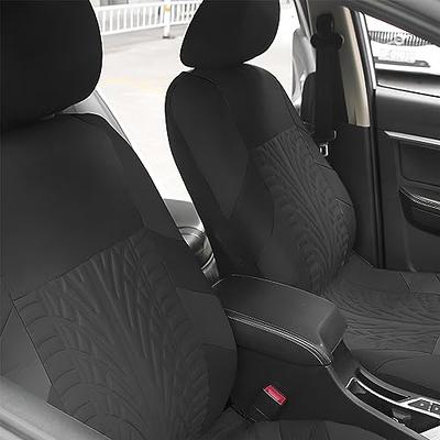 Car Seat Covers for Front Seats, Breathable Waterproof Polyester Vehicle  Seat Protectors, Anti-Slip Split Auto Cushion Cover, Car Interior  Accessories for Most Cars, Trucks, SUV, Van (Black) - Yahoo Shopping