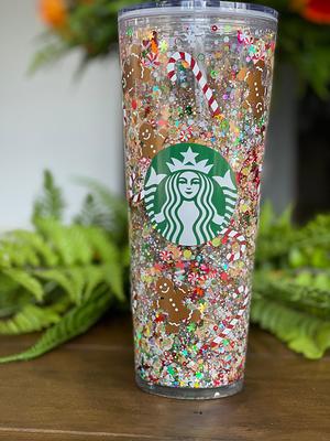 Starbucks Tumbler Snow Globe Glitter Tumbler Snow Globe Glitter Snow Globe  Tumbler 