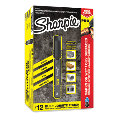 Sharpie Permanent Fine Point Markers Assorted Colors Pack Of 12 Markers -  Office Depot