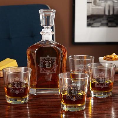 Rutherford Personalized Whiskey Glasses
