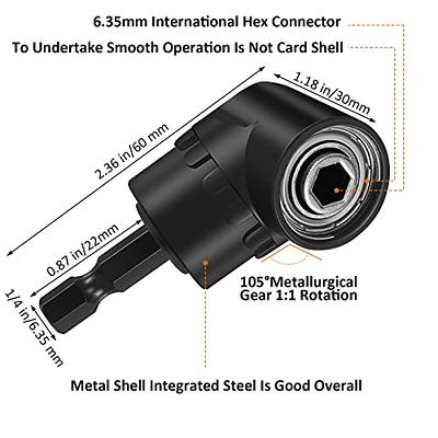 Flexible Drill Bit Extension Set & Universal Socket Tool, Bendable