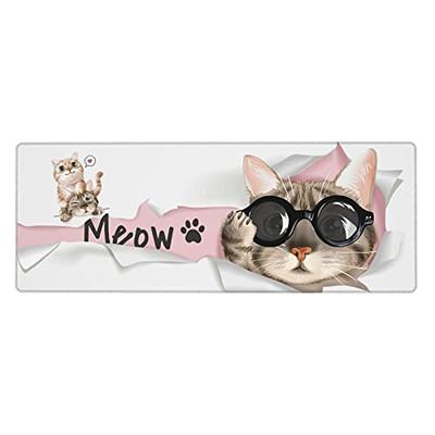 Crying Cat Memes Mouse Pad Non-Slip Rubber Base Gaming Mousepad Accessories  Animal Office Decor Cover Computer PC Table Mat - AliExpress