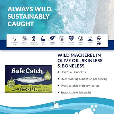 Safe Catch Sardines in Wild Water - 125 g