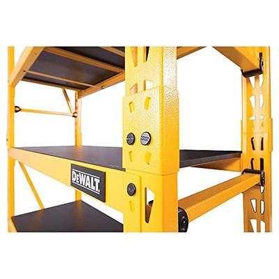 Dewalt 4-Foot Tall, 3-Shelf Industrial Workshop/Garage Storage Rack, Total  Capacity: 4,500 lbs. 