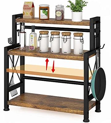 Kitcheniva Bamboo Spice Rack Countertop Organizer, 3 Tier