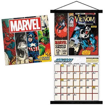 Wall Calendar: 2024 Marvel Deadpool Wall Calendar, 24x12in