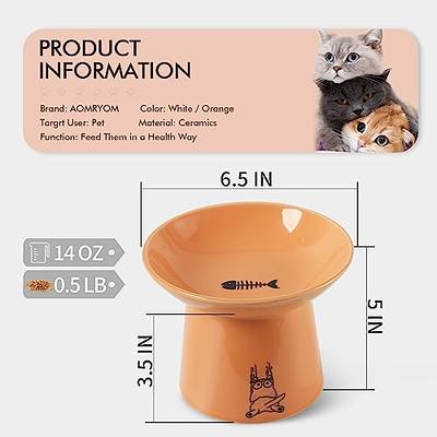 Ownpets Elevated Dog Bowls, Raised Food and Water Bowls with Adjustabl