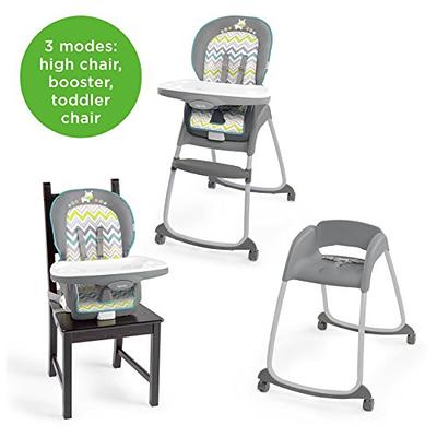 Ingenuity SmartClean Trio Elite 3-in-1 Convertible Baby High Chair, Toddler  Chair, and Dining Booster Seat - Slate - Yahoo Shopping