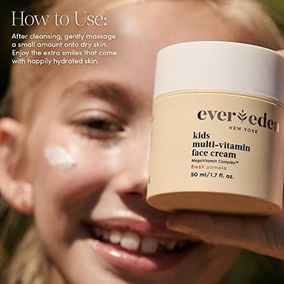 Evereden Premium Baby Sunscreen SPF 30, 2 fl oz, Evereden Kids Face Cream:  Fresh Pomelo, 1.7