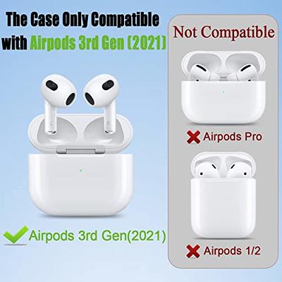 [3 Pack] Funny AirPods 3rd Generation Case, 3D Cartoon Character Cute  Aripod Case for Airpods 3 Kawaii Airpods 3 2021 Cover for Men Boys Silicone