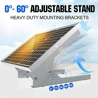 SOLPERK 50W/12V Solar Panel Kit, Solar Battery Trickle Charger Maintainer +  Waterproof Controller + Adjustable Mount Bracket for Automotive Motorcycle  Boat Marine RV Camping Roof - Yahoo Shopping