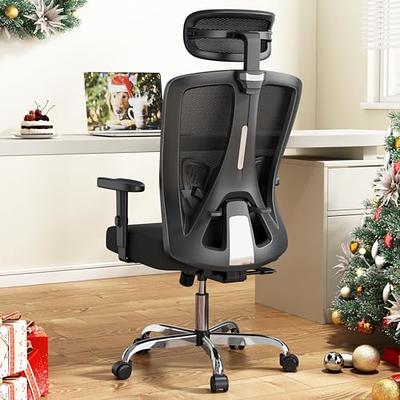 Youhauchair Ergonomic Office Chair, Home Office Desk Chairs with Adjustable  Headrest and Lumbar Support, 3D Armrests, Tilt Lock Function, High Back  Swivel Mesh Computer Chair - Yahoo Shopping