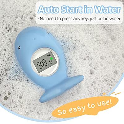 Baby Bathing Water Thermometer Dolphin Shape Water Temperature Tool Infants  Toddler Shower Safety Thermometer Infant Baby Spas Bath Toys Pool Ideal